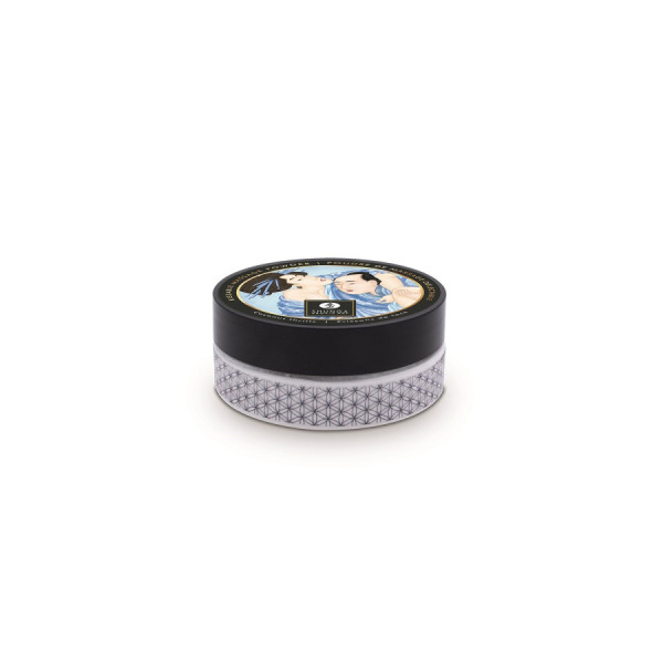 Mini Coffret poudre corporelle noix de coco et plumeau assorti 